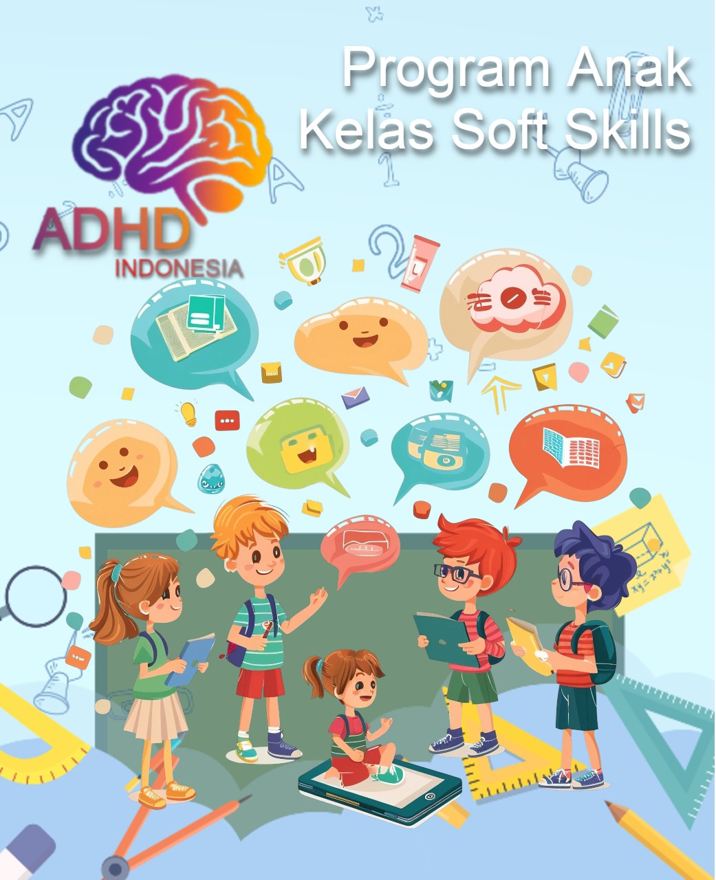 Program ADHD Indonesia Kabupaten Pidie Kelas Soft Skills Anak ADHD